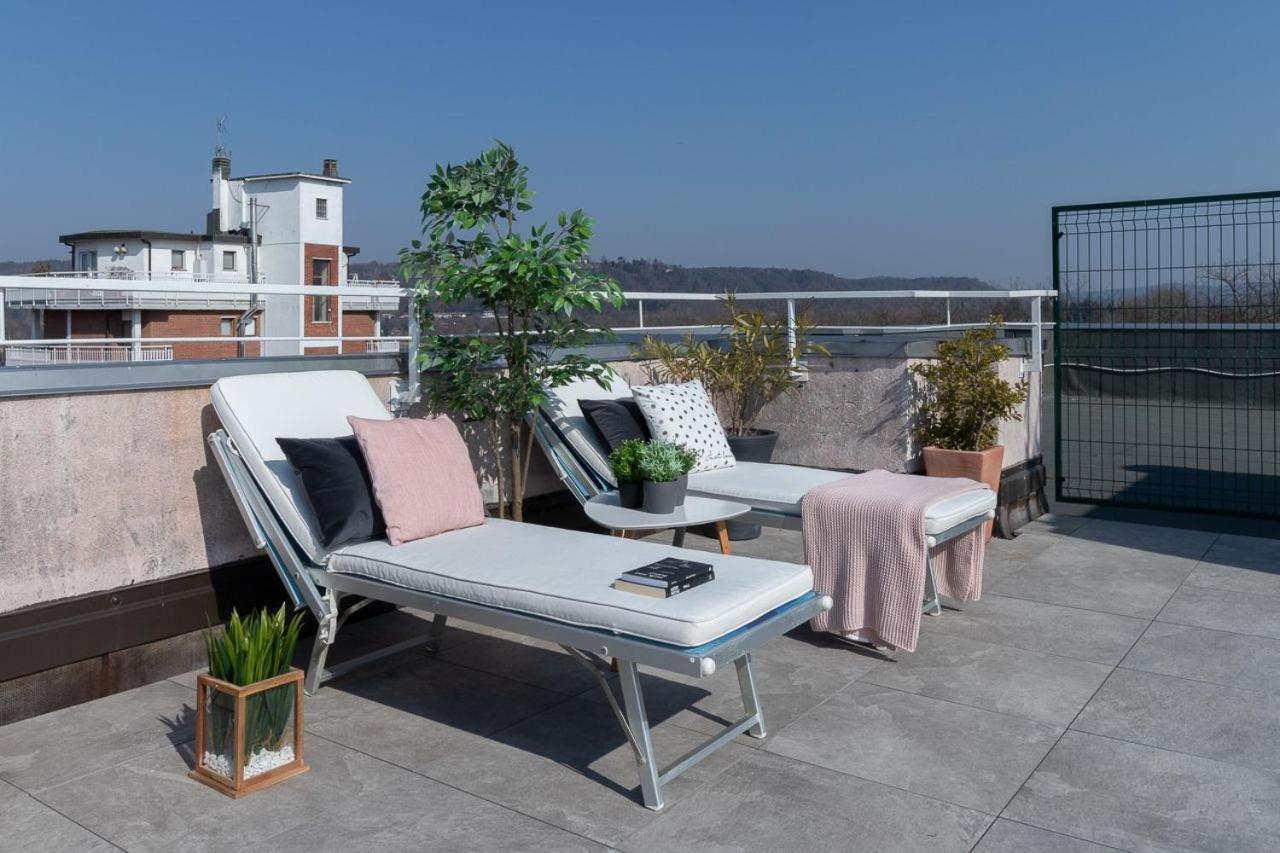 Апартаменты La Terrazza Кастеллетто-сопра-Тичино Экстерьер фото